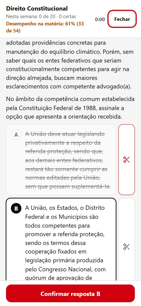 Questão de prova anterior